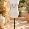 Collar de Aventurina y pequeñas cuentas de vidrio artesanal
