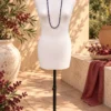 Collar de bolas de lapislázuli y pequeños granates