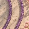 Collar de piedras facetadas de Amatista de Brasil