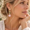 Pendientes de Morganita, Jaspe y Jade canadiense